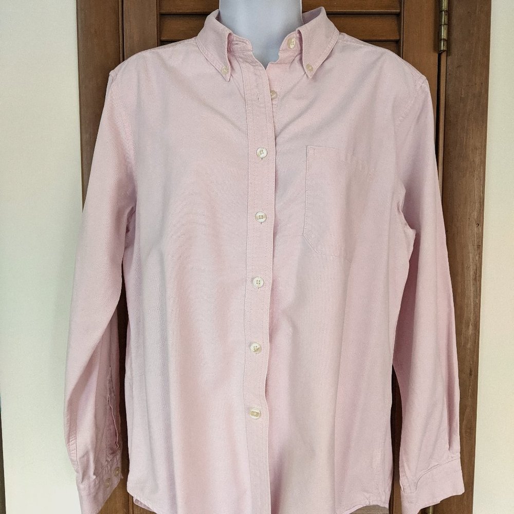 Women's LL Bean Oxford shirt, size Medium